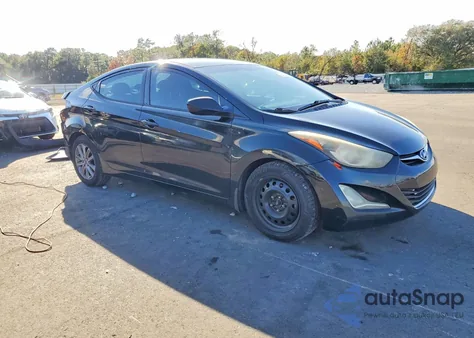 2015 Hyundai Elantra Se from USA, damaged, VIN 5NPDH4AE3FH608988